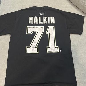 🖤💛Pittsburgh Penguins Evgeni Malkin 2008 Stanley Cup T-shirt